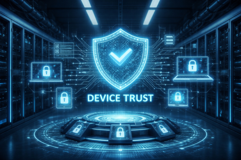 image invoking device trust, theme of article