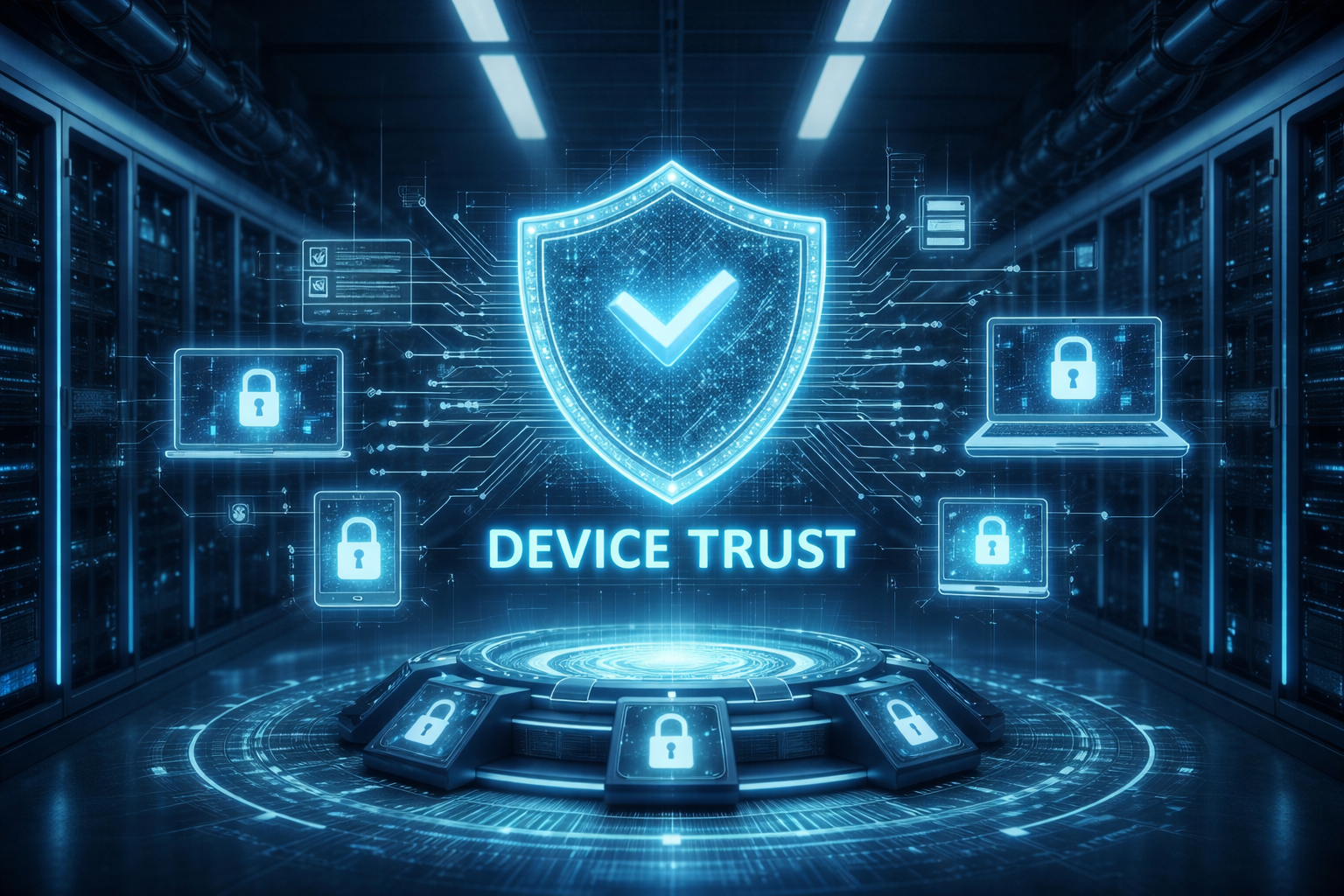 image invoking device trust, theme of article